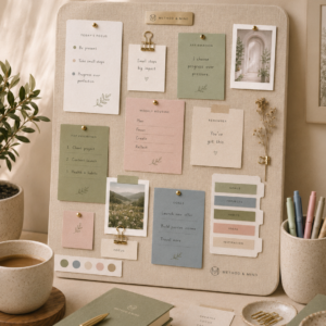 visual reminder board