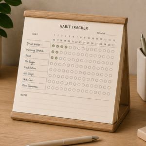 habit tracker pad