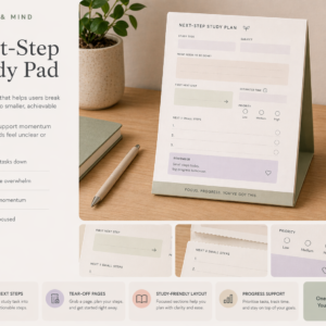 next step study pad