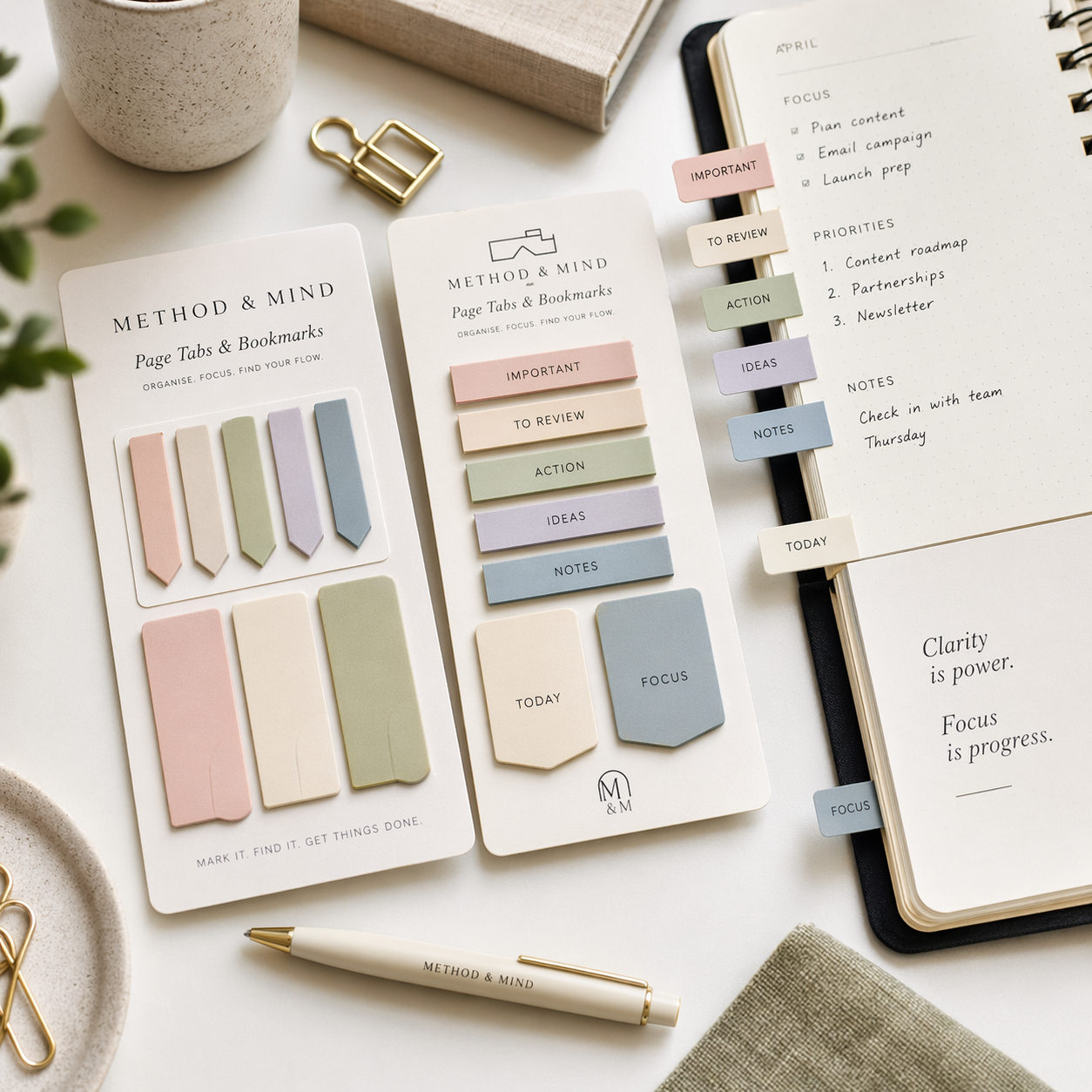 Page Tabs and Bookmarks Page Tabs and Bookmarks