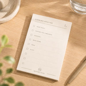evening routine checklist